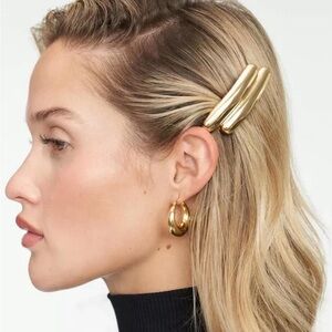 Mott50 Gold Hair Clip Duo